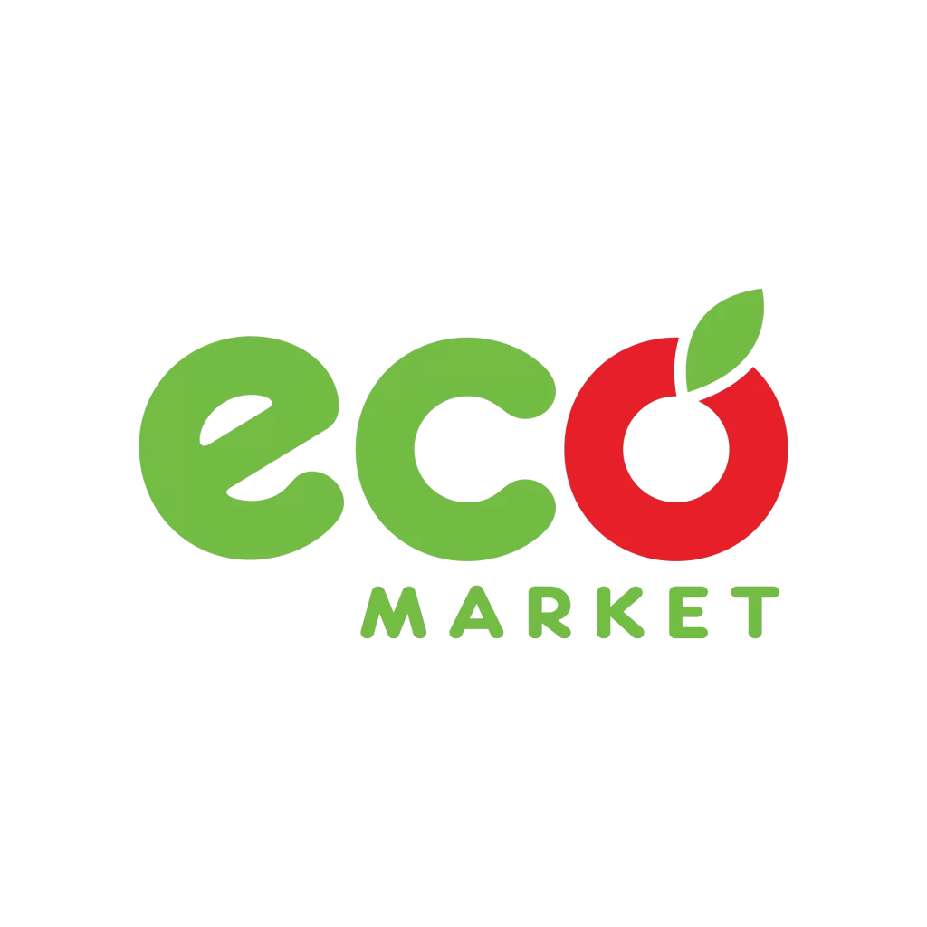 ECO Market logo with a leaf integrated into the letter 'O'. Part of DUKA Investment Management Group.